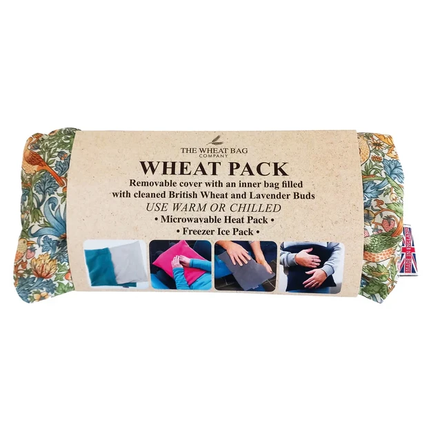 Wheatbag Company Microwavable Wheat Pack Strawberry Thief Sky front