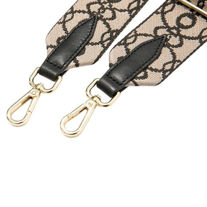 Wide Bag Strap Noughts & Crosses BS067 ends
