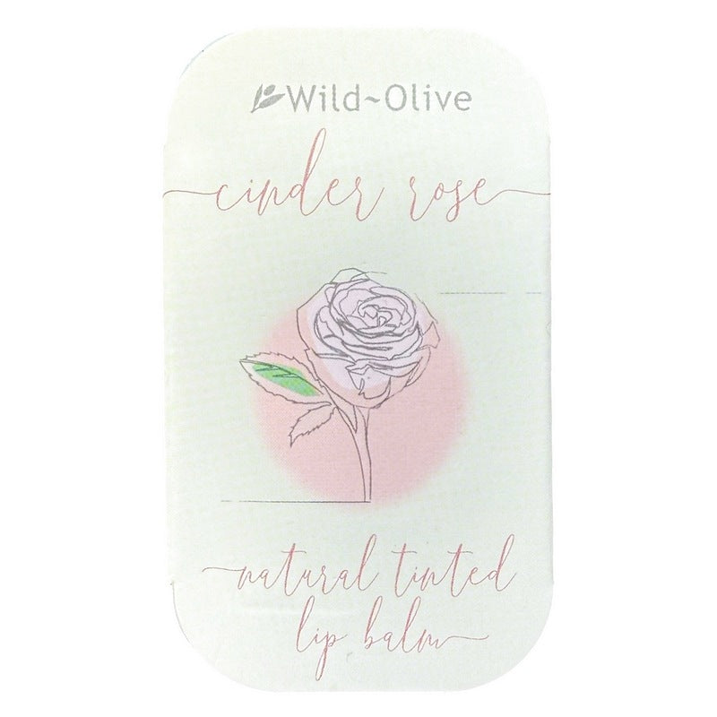 Wild-Olive Natural Lip Balm Cinder Rose