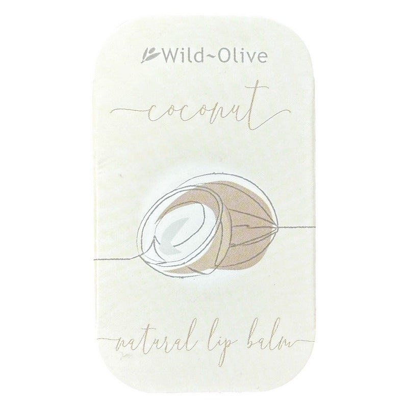 Wild-Olive Natural Lip Balm Coconut