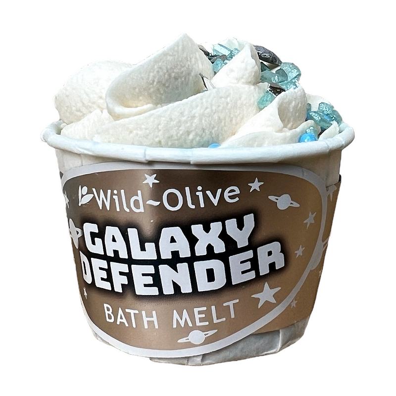 Wild-Olive Souffle Bath Melt Galaxy Defender front