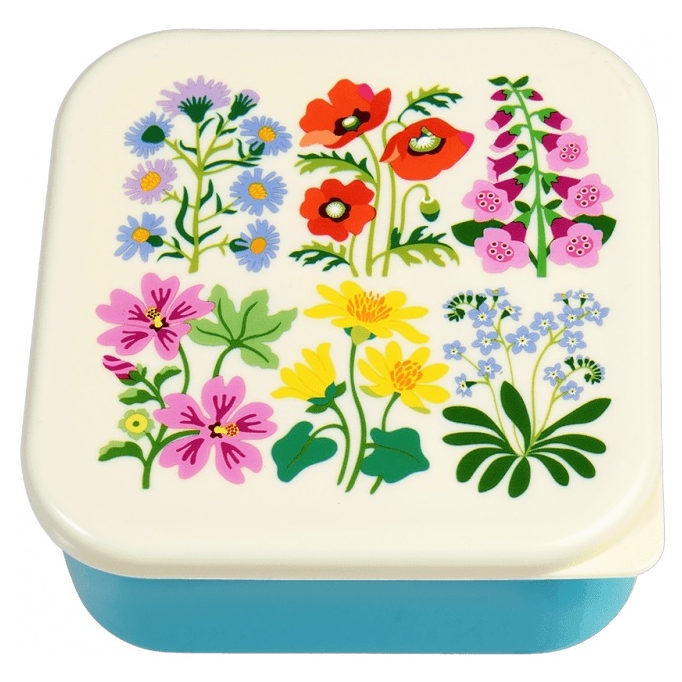 Wild Flower Snack Boxes Set 29494 front