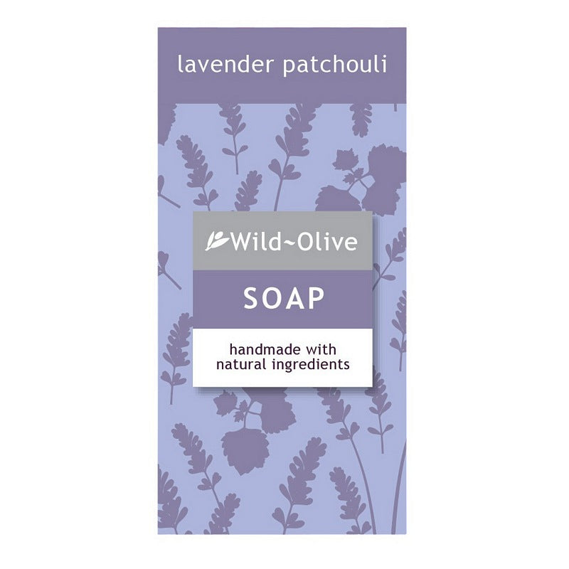 Wild Olive Lavendar Collection Gift Tin LAVTIN lavender patchouli soap