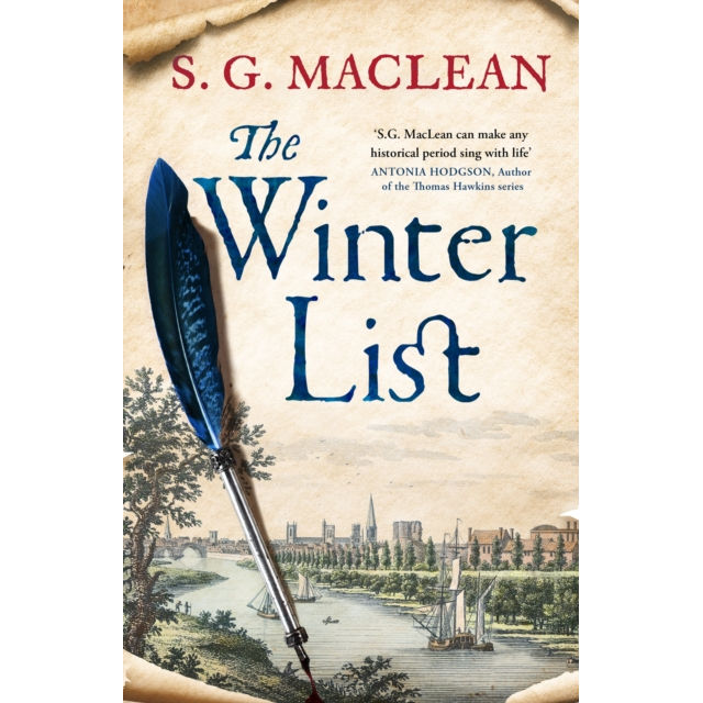 Winter List by S.G. MacLean Hardback Book front