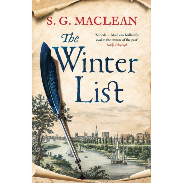 The Winter List by S.G. MacLean Paperback front