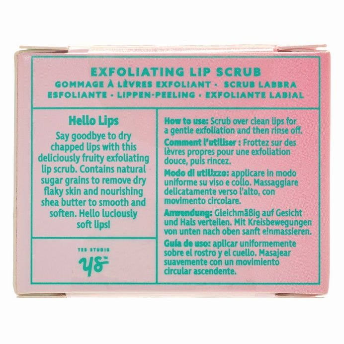 Yes Studio Berry Kiss Lip Scrub YS0040PK box rear