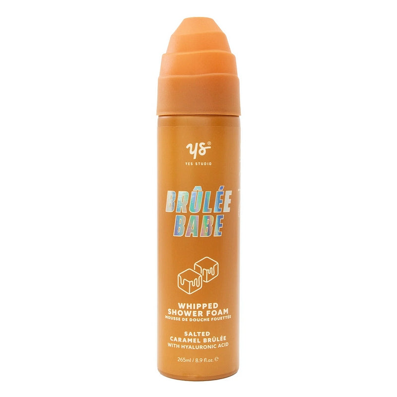 Yes Studio Whipped Shower Foam Salted Caramel Brulée YSSF04SCB front