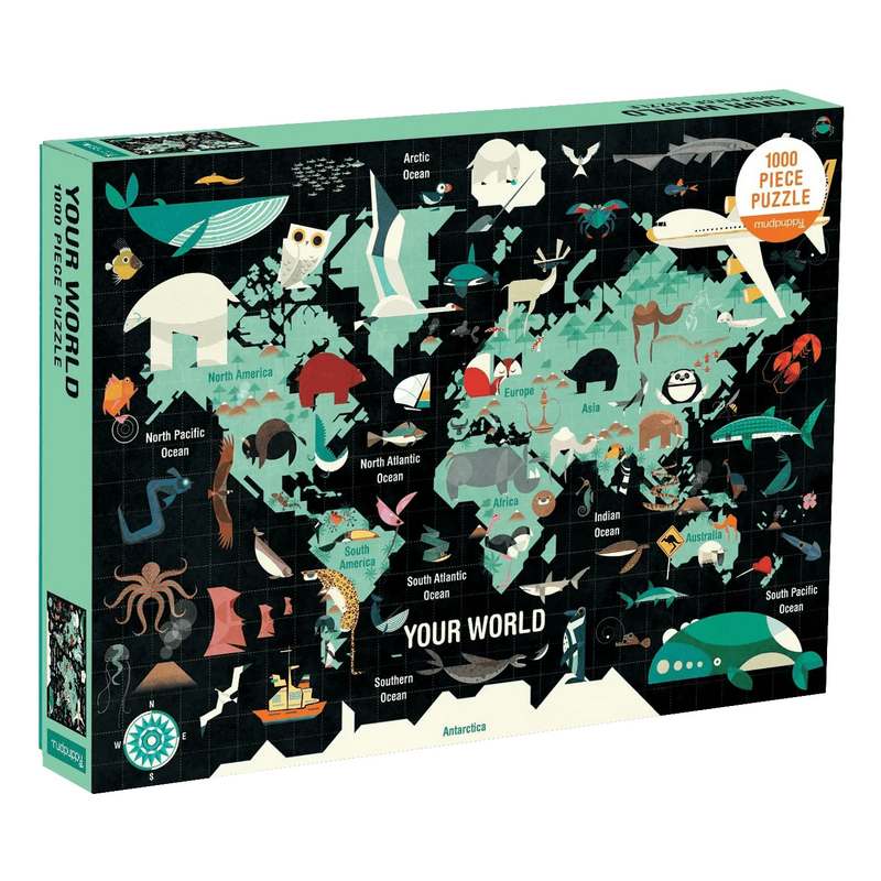 Your World 1000 Piece Family Jigsaw Puzzle box front