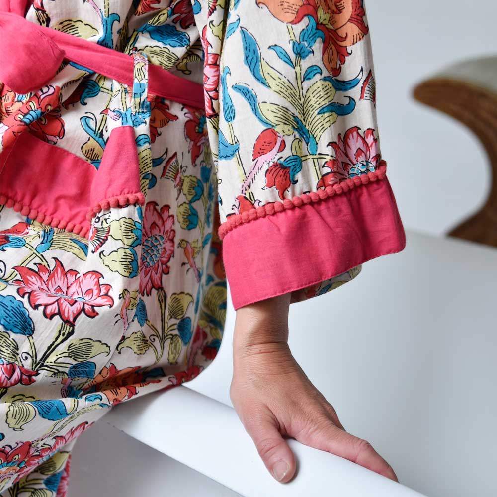 Floral Garden Dressing Gown