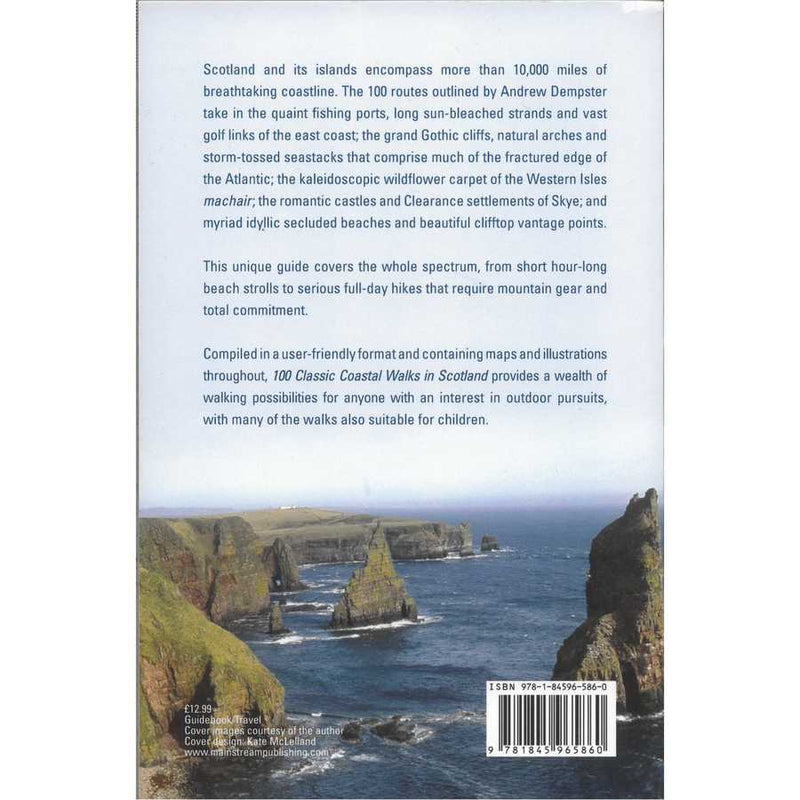 100 Classic Coastal Walks In Scotland by Andrew Dempster back
