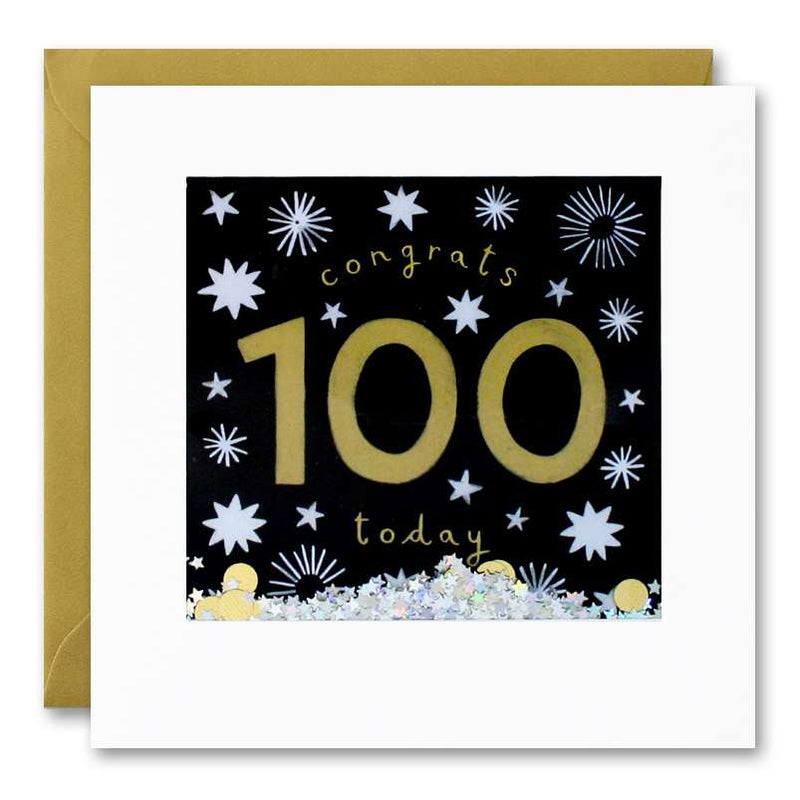 100 Today Congrats Shakies Card PT2814
