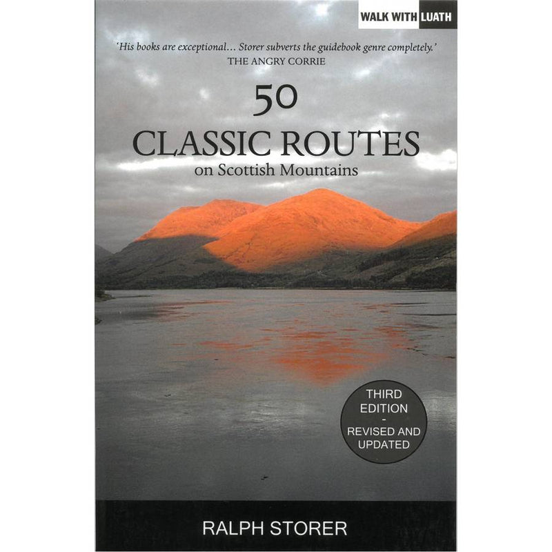 50 Classic Routes On Scottish Mountains by Ralph Storer front