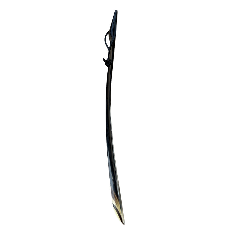 Abbeyhorn Horn Premium Shoehorn with Tip End dark sideck