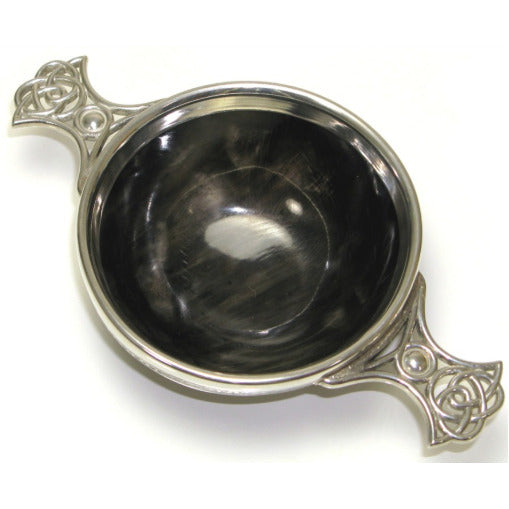 Abbeyhorn Pewter & Horn Quaich