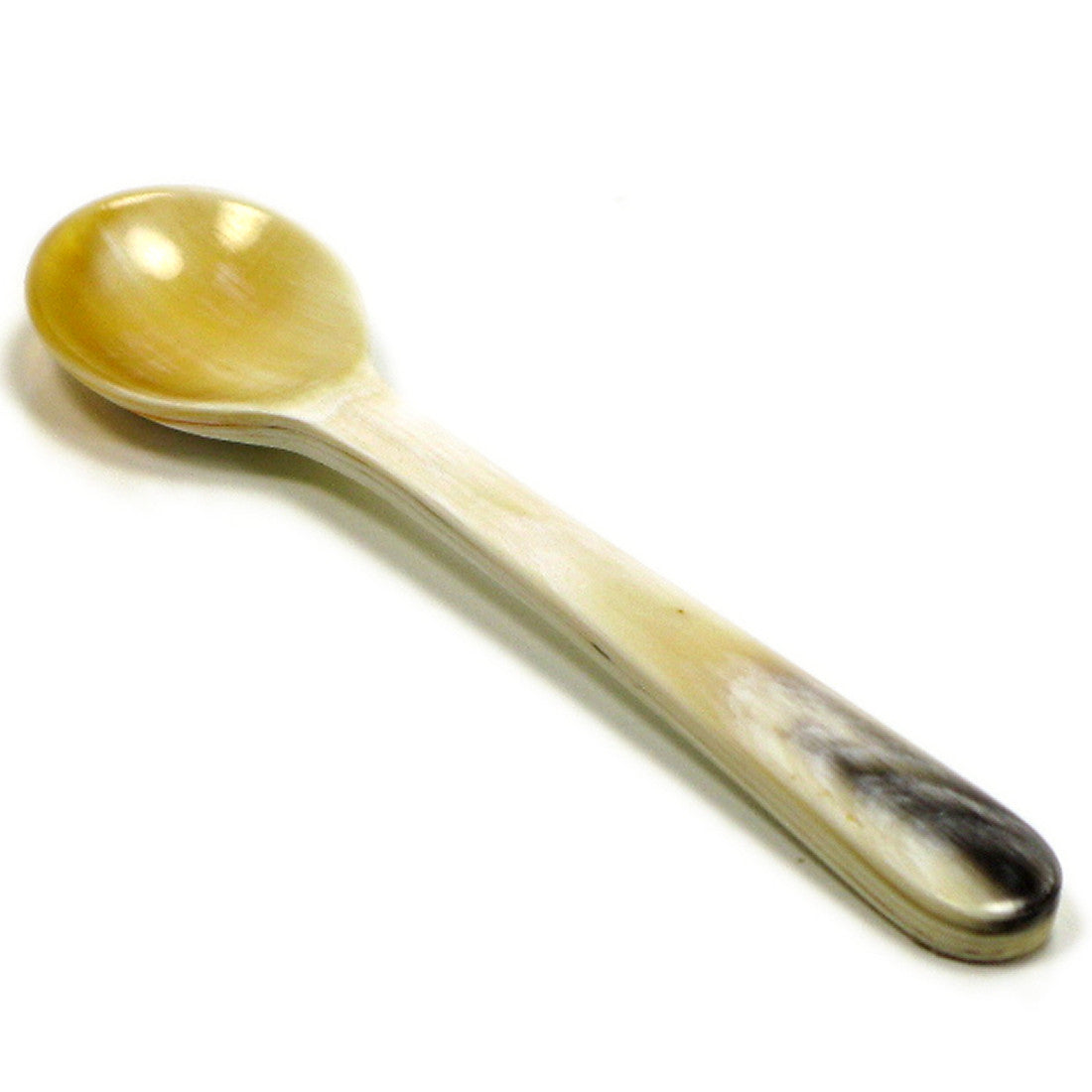 Abbeyhorn oxhorn salt spoon