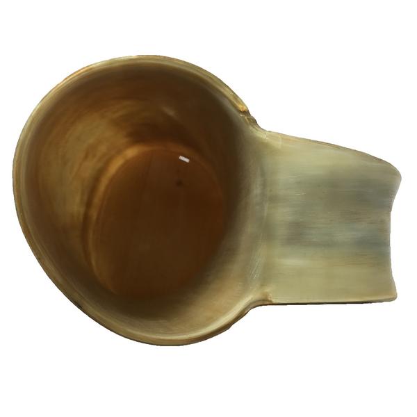 Abbeyhorn Soldier's Horn Mug With Tapered Handle inside
