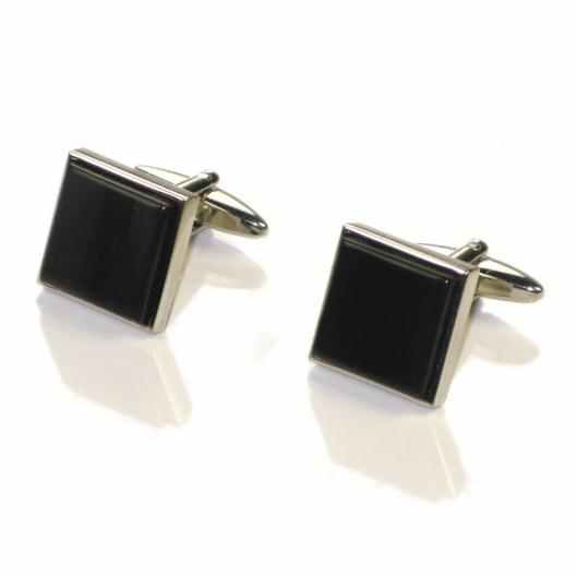 Abbeyhorn Oxhorn Cufflinks Square