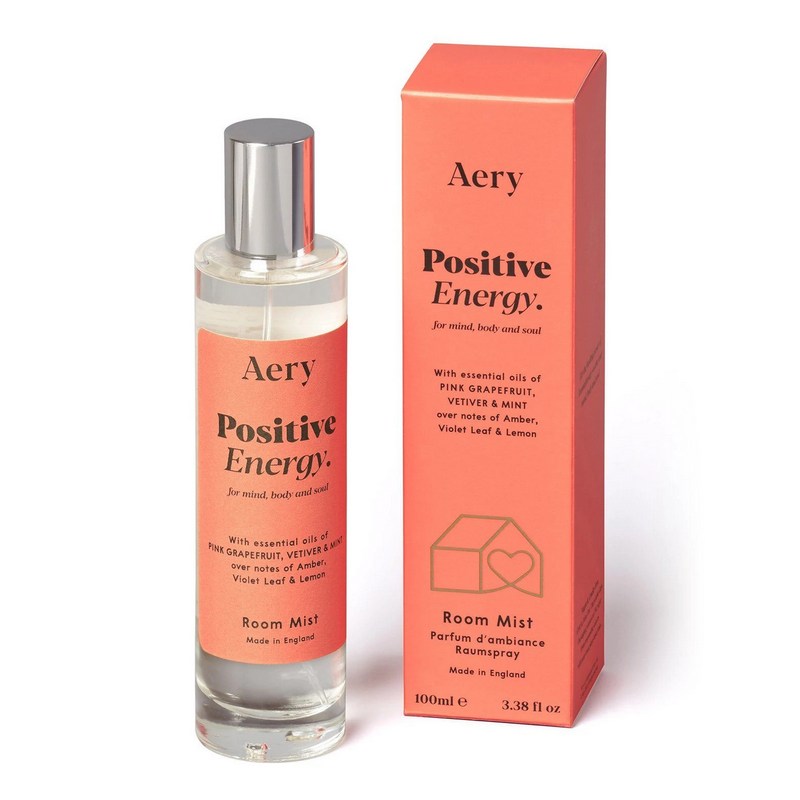Aery Living Aromatherapy Pink Grapefruit Vetiver & Mint Room Mist Positive Energy AE0104 main