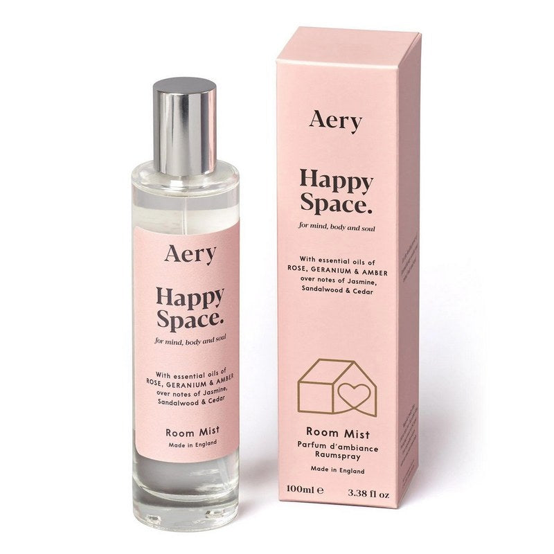 Aery Living Aromatherapy Rose Geranium & Amber Room Mist Happy Space AE0103 main