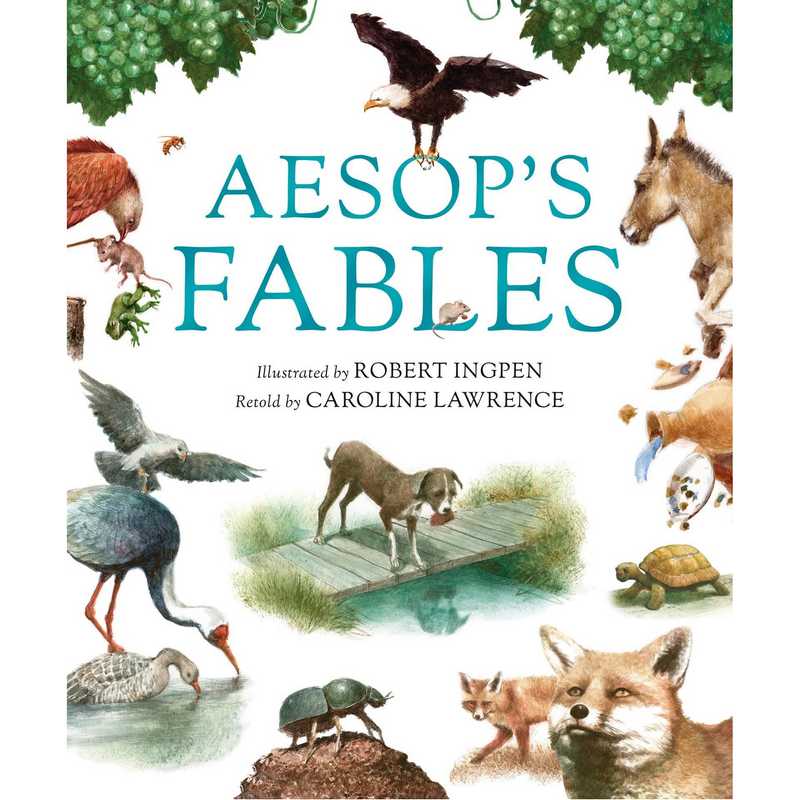 Aesop's Fables Hardback Book front