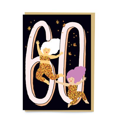 Age 60 Divas Birthday Card BD007