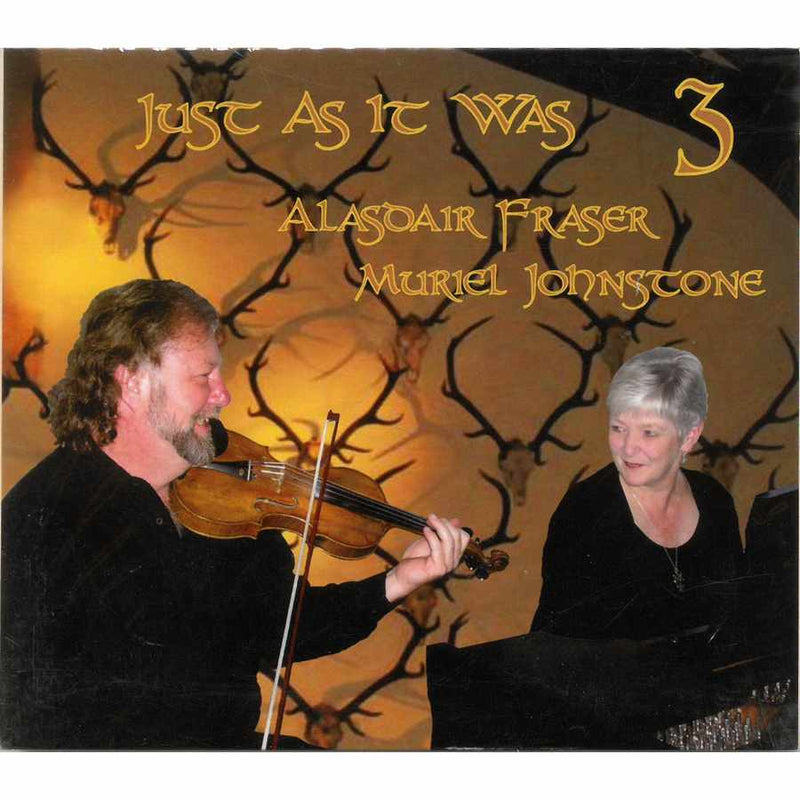 Alasdair Fraser & Muriel Johnstone Just As It Was 3 CD front cover