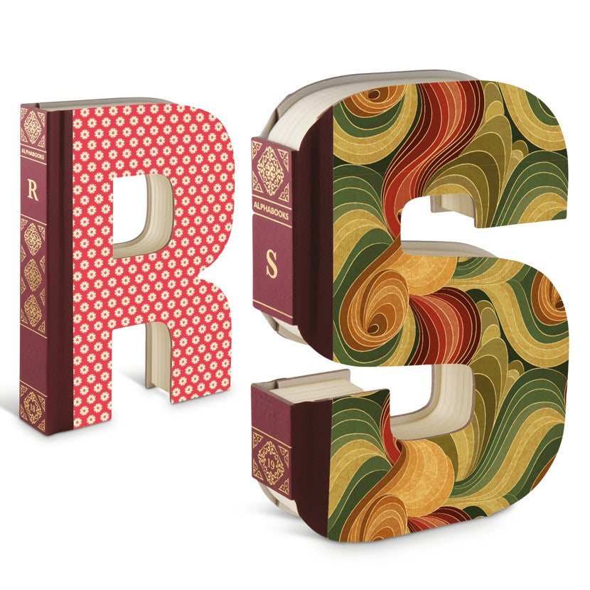 Alphabooks - Letter Shaped Notebooks R & S