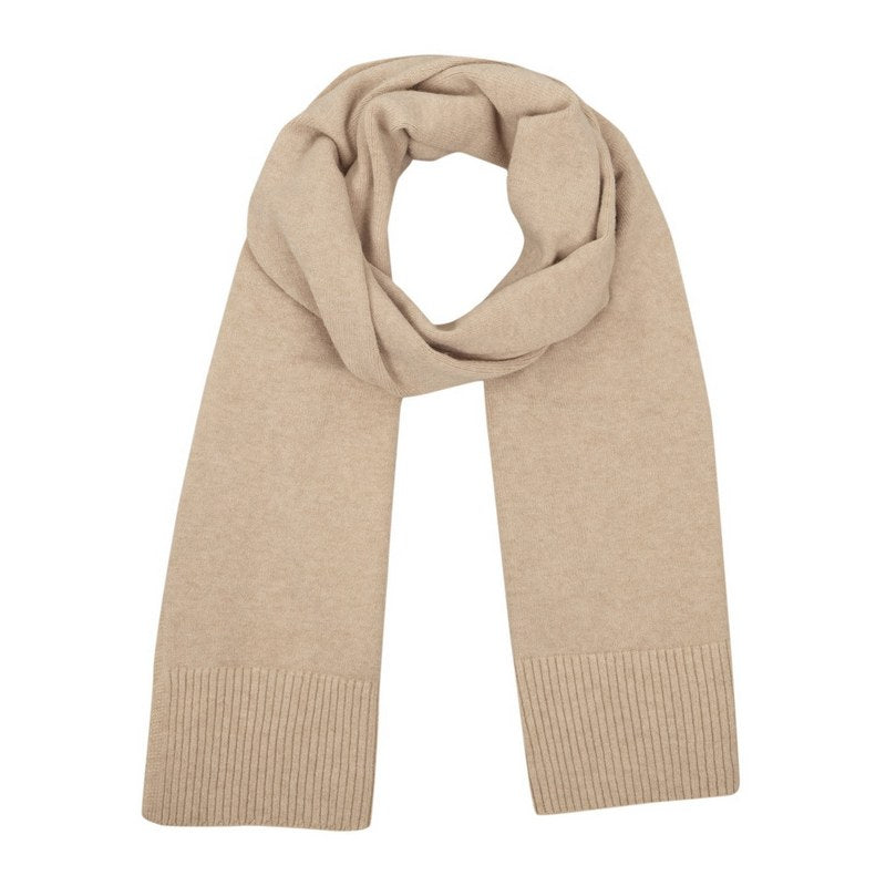 Coby Supersoft Knitted Scarf Latte Shake