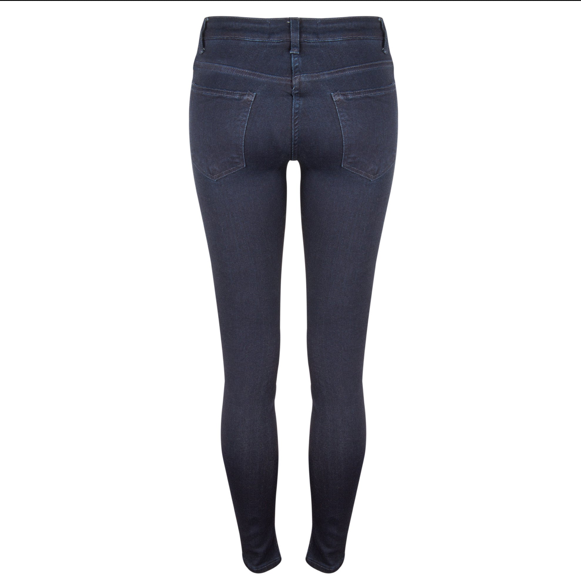 Amazing Woman Guapa Indigo Mid Rise Ankle Jean back