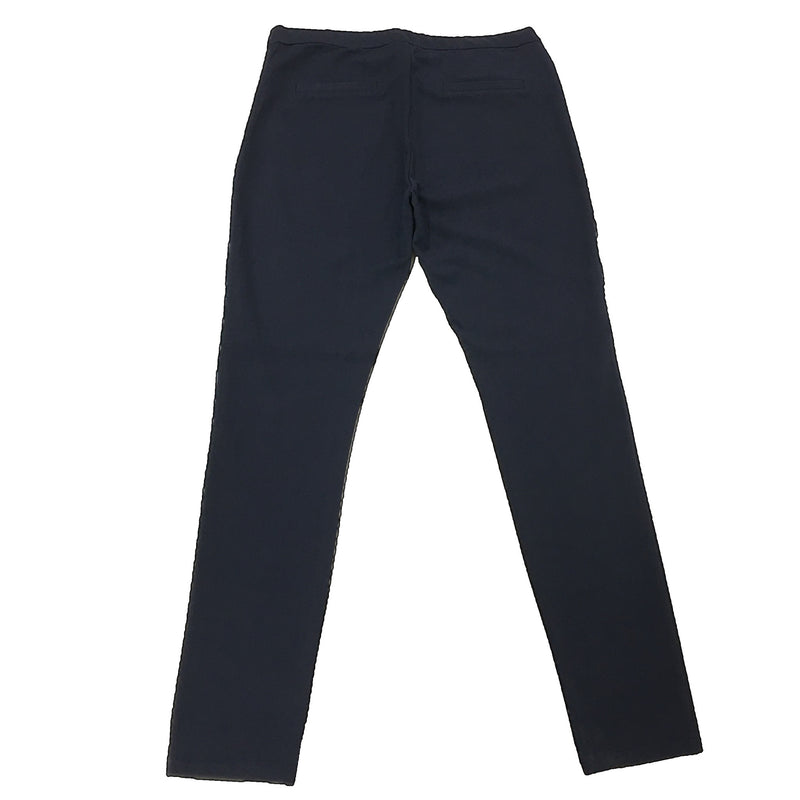 Part Two Ananna Faux Leather Trouser Blue Graphite back