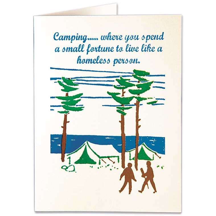 Camping Card