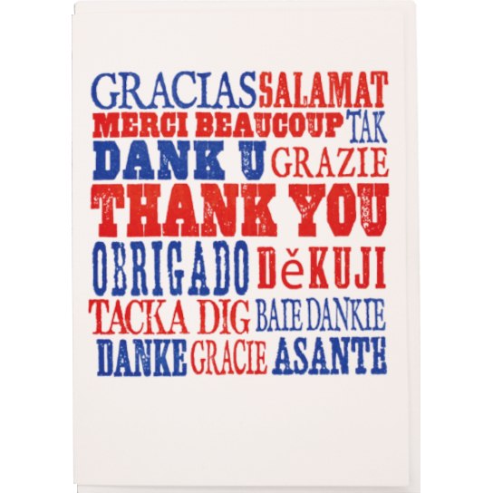 Archivist Gallery Thank You Card APS41