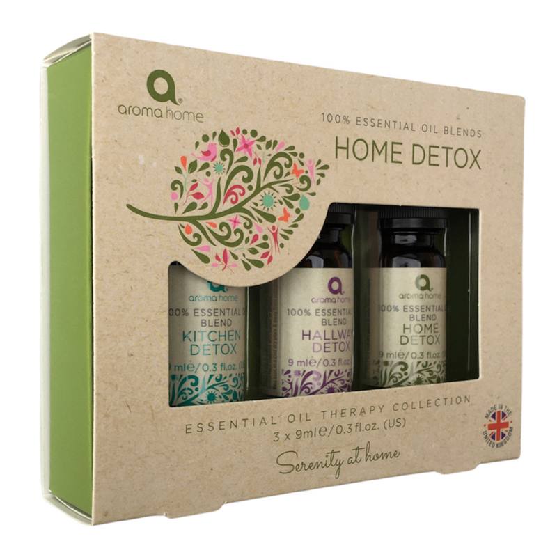 Aroma Home Home Detox Essential Oil Gift Pack side