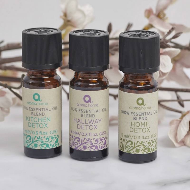 Aroma Home Home Detox Essential Oil Gift Pack lifestyle