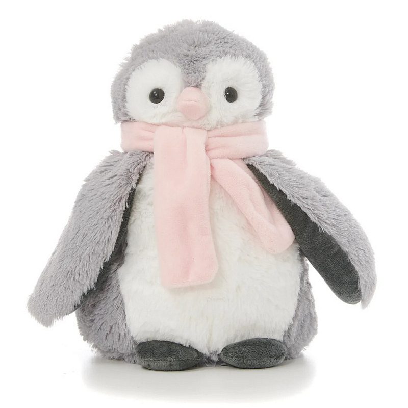 Aroma Home Penguin Snuggable Hottie Microwavable Soft Toy AH0073PE front
