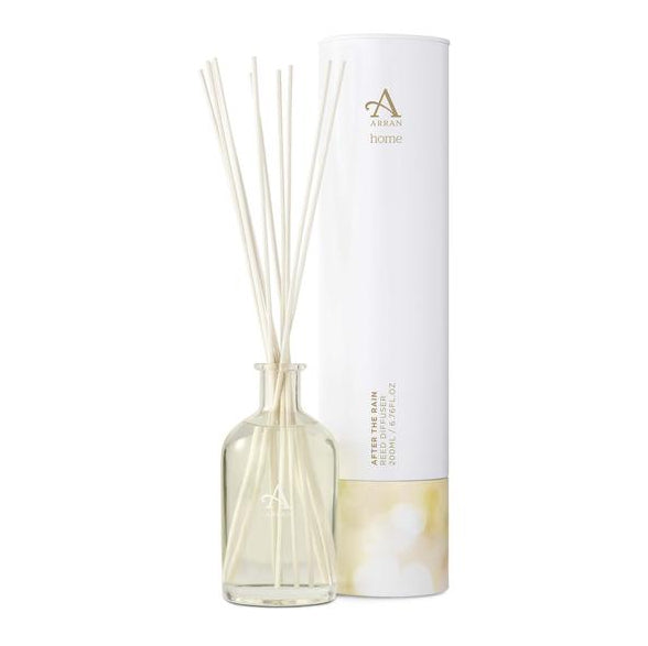Arran Aromatics After the Rain Reed Diffuser HOM004 bottle with tin