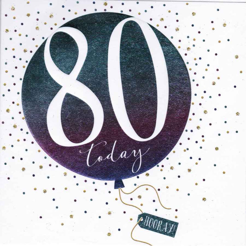 ArtFile 80 Today Birthday Card