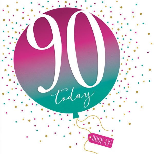 ArtFile 90 Today Birthday Card POP11