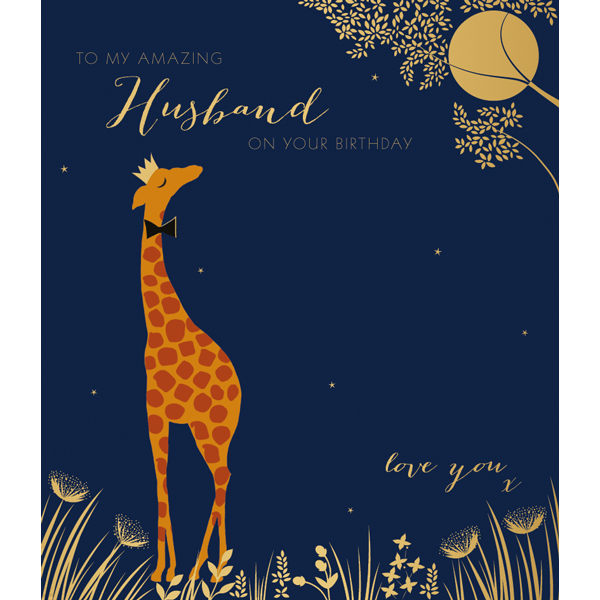 ArtFile Amazing Husband Birthday Card SAMR10