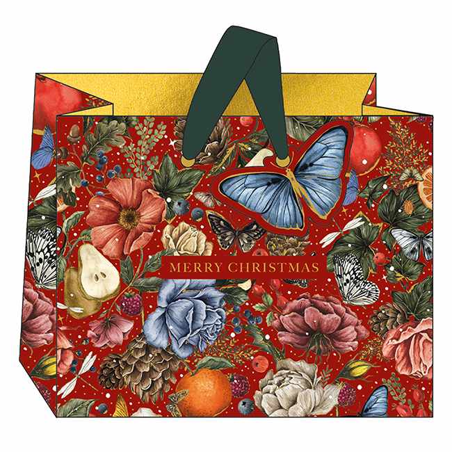 Art File Christmas Decadence Landscape Gift Bag GBX187 front