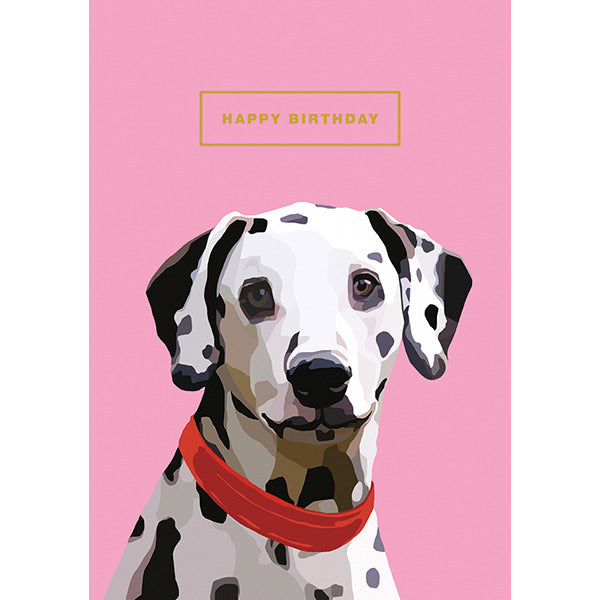 ArtFile Dalmatian Happy Birthday EB27