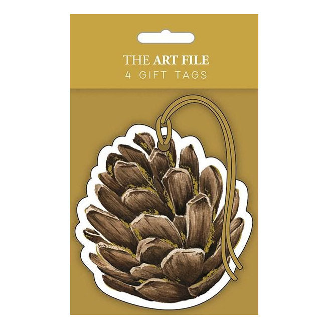 Christmas Fir Cone Gift Tags