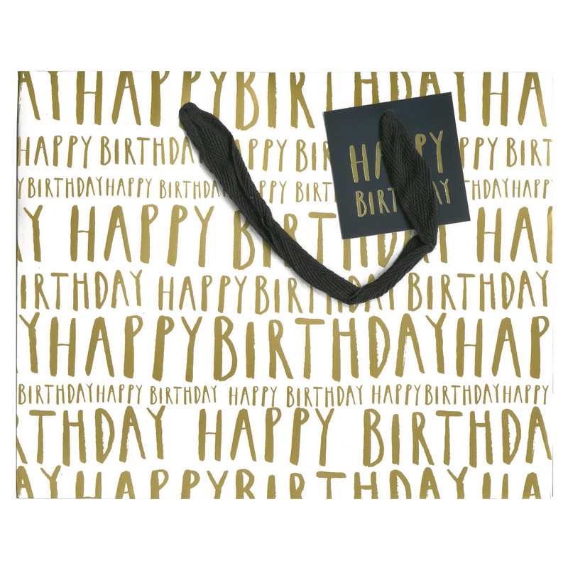 Art File Happy Birthday Landscape Gift Bag front