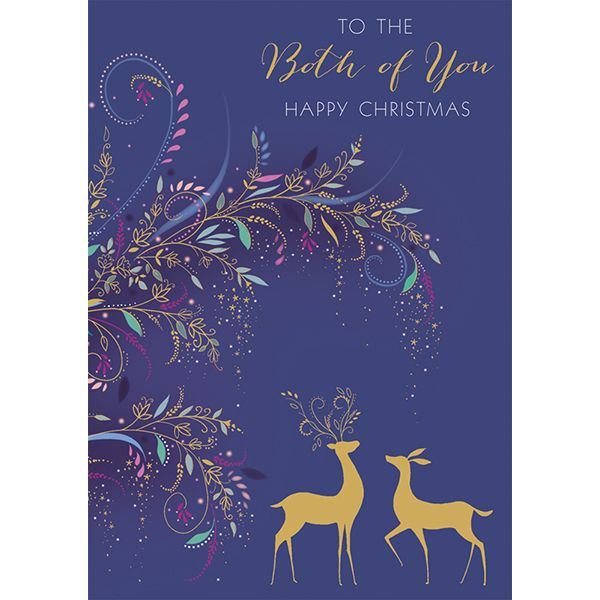 Art File Happy Christmas To The Both Of You card SARX41 front
