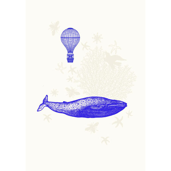 ArtFile Whale and Balloon Card FS08