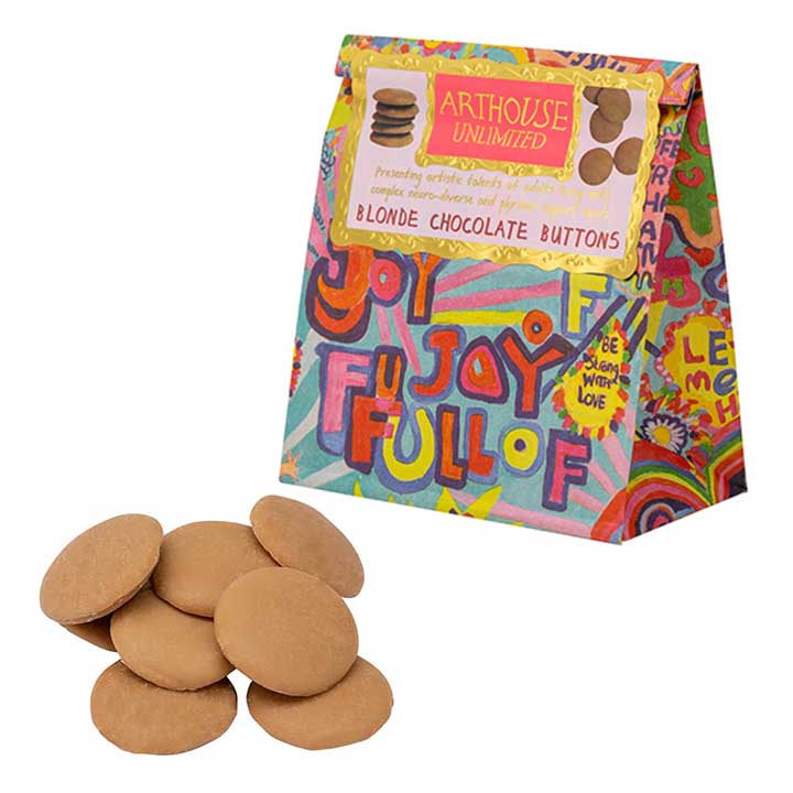 ArtHouse Unlimited Full of Joy Blonde Chocolate Buttons CHOCBUT04 main