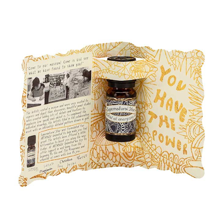 ArtHouse Unlimited Supernatural Star Essential Oil Energising Blend WBOIL001 open