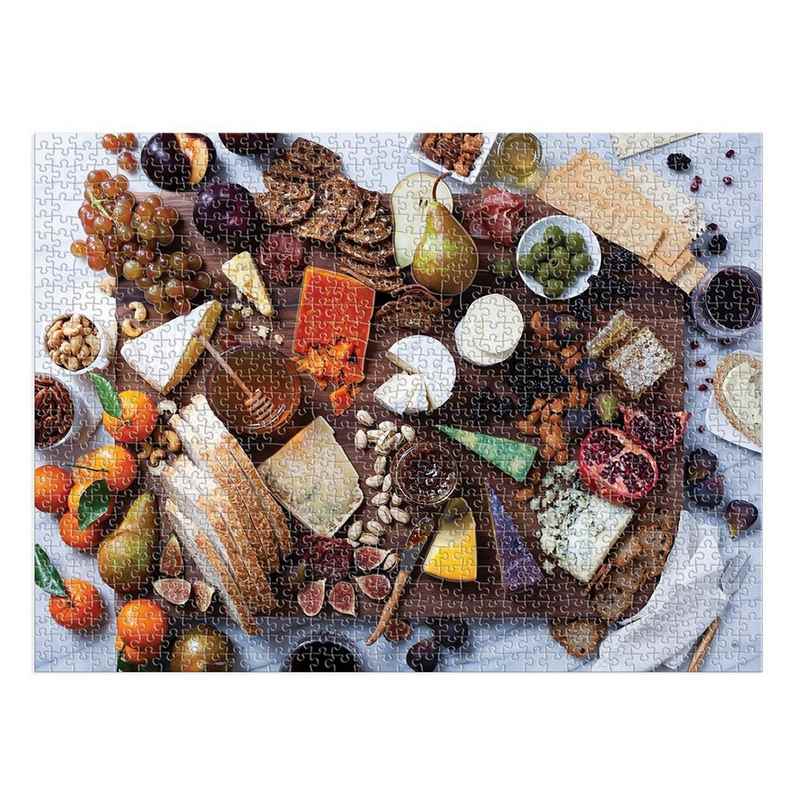 Art Of The Cheeseboard 1000-piece Jigsaw Puzzle completed