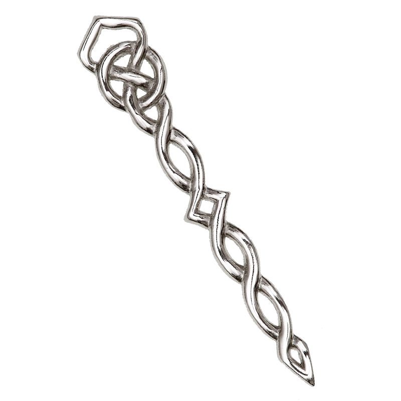 Interlace Kilt Pin 109 angled