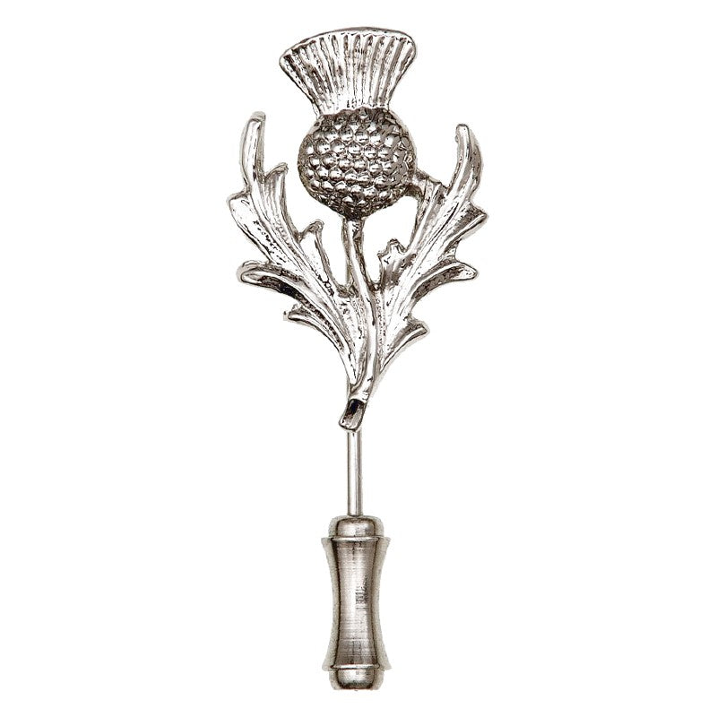 Pewter Thistle Lapel Pin 217LP